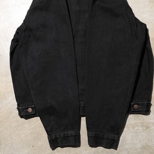 Mint M 96年 USA 70507-4159 Levi’s サルファーブラック デニムジャケット リーバイス