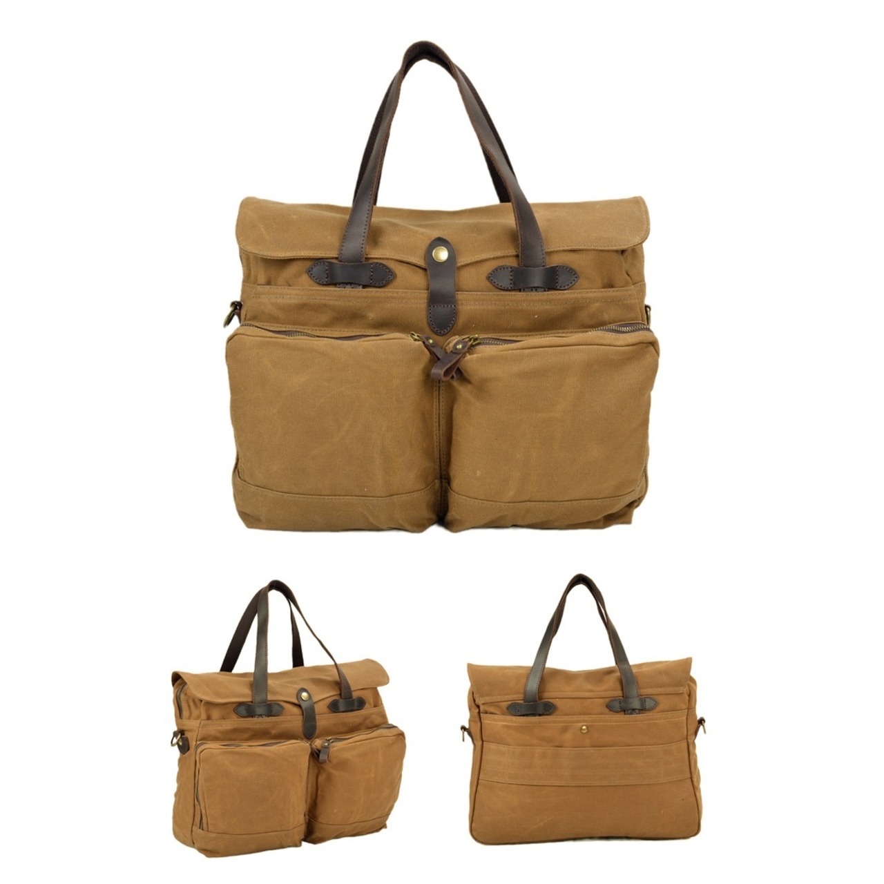 Canvas Tote Bag Briefcase / キャンバス トート バッグ ブリーフケース