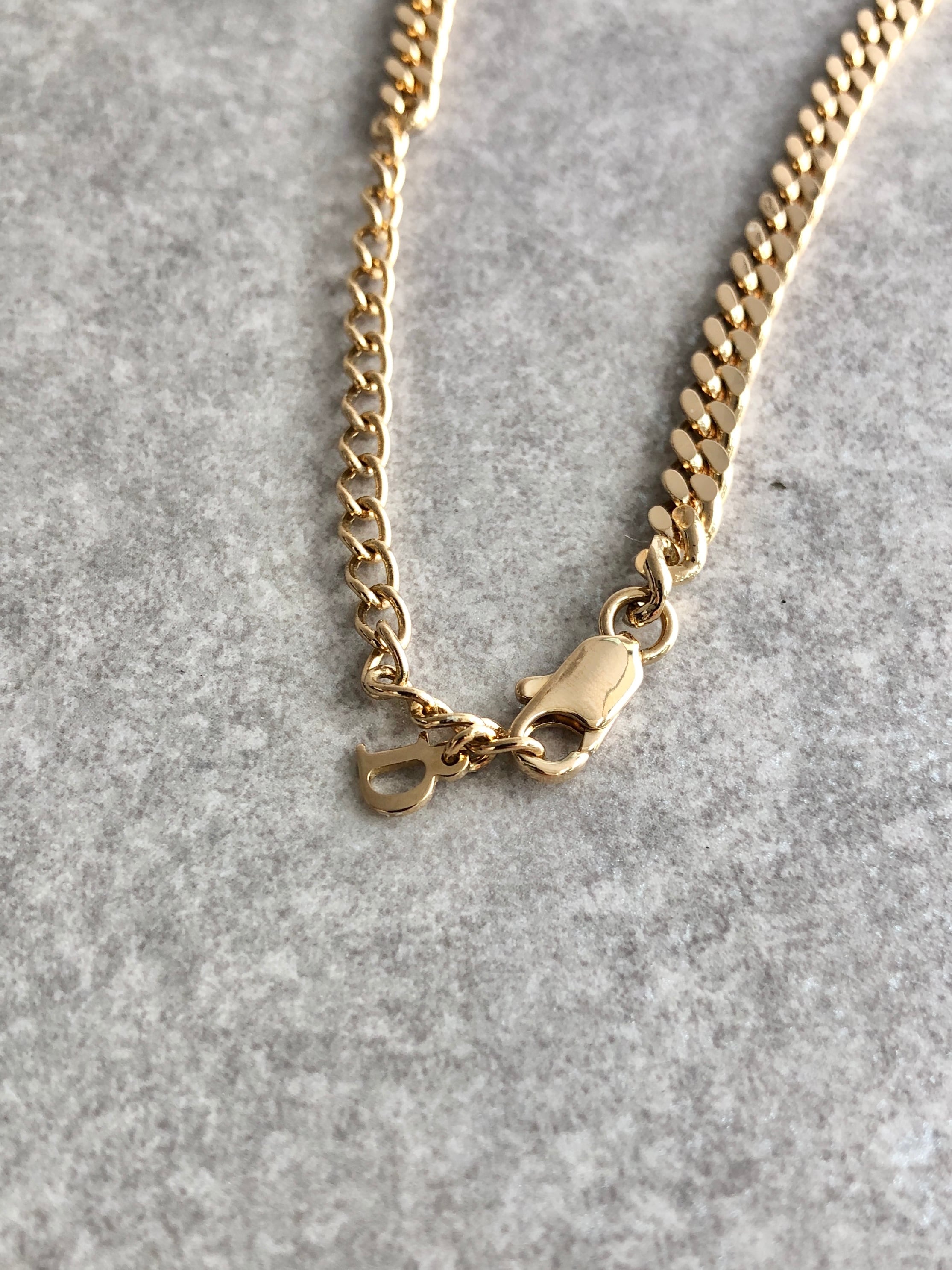 Christian Dior クリスチャン ディオール ネックレス ゴールド Dior