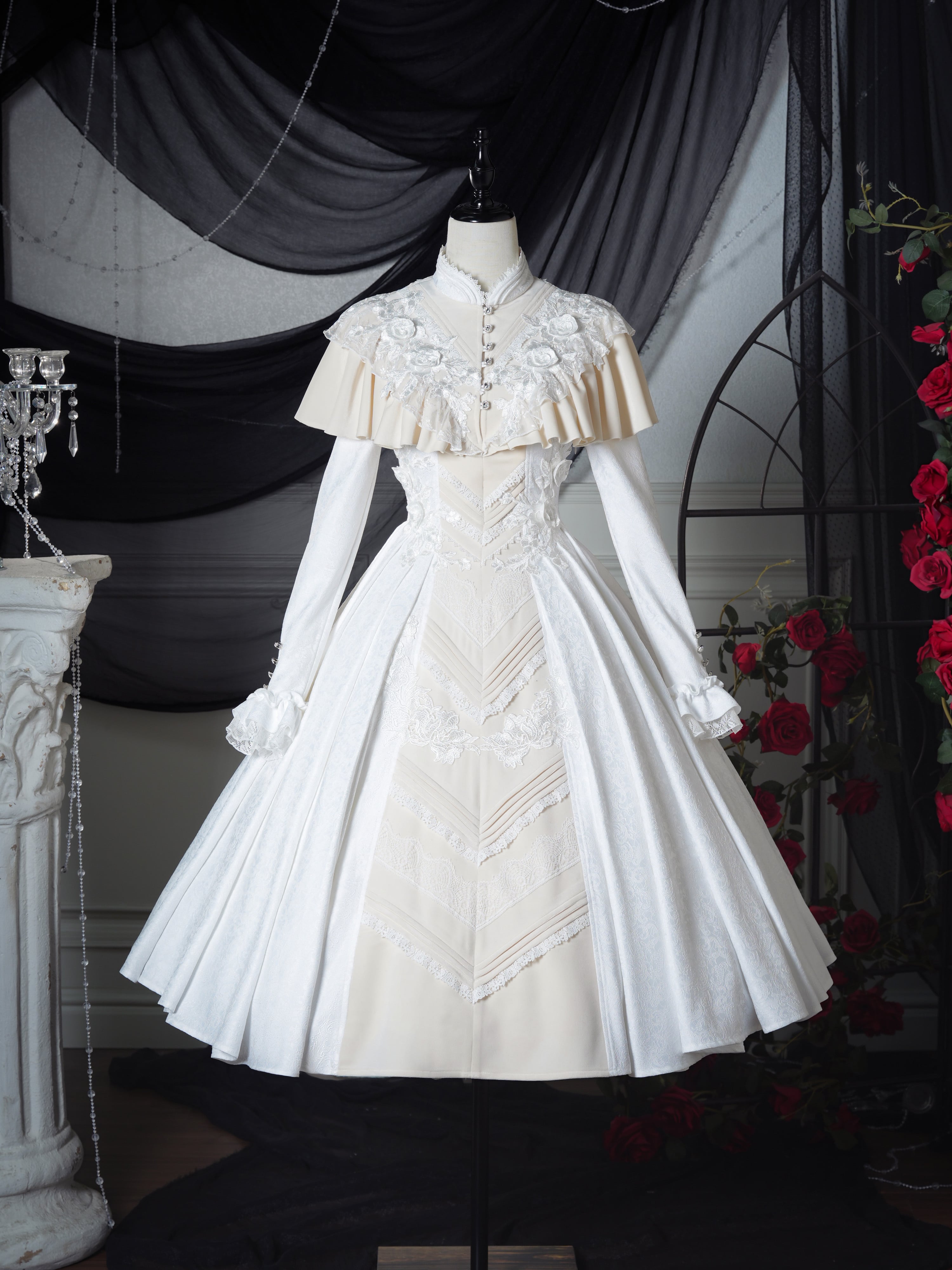 紅月の目醒め　ロングドレス　星箱Works Fashion Show】紅月の目醒め ロングドレス | HoshibakoWorks
