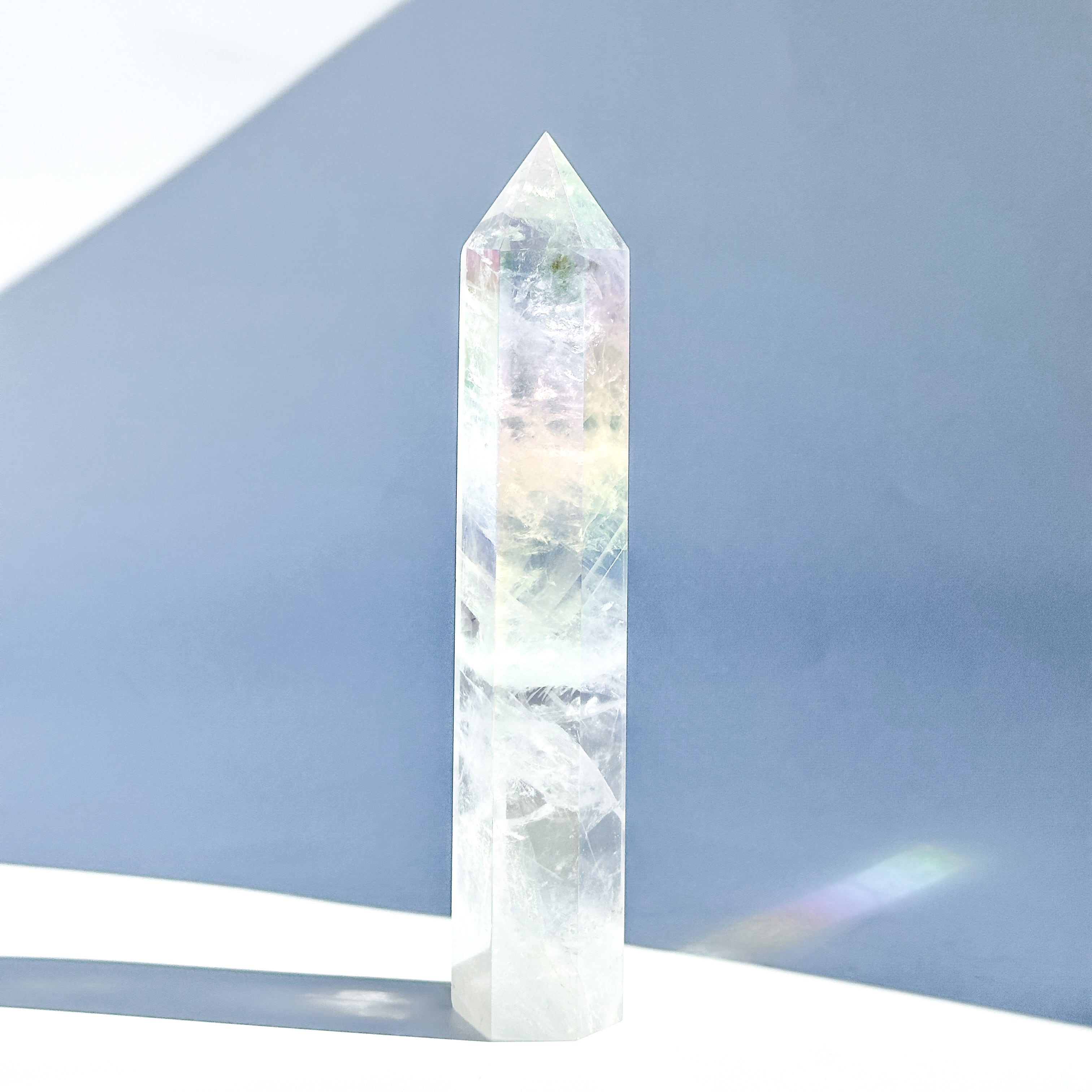 Big◎エンジェルオーラクォーツ タワー03◇ Angel Aura Quartz ◇天然石・鉱物・パワーストーン・インテリア