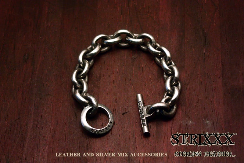 18 シェイクハンドキーチェーン | STRIXXX sterling leather