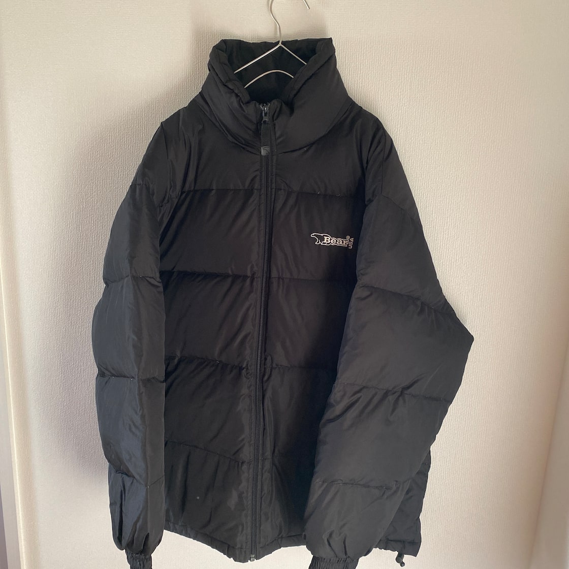 BearUSAベアーダウンジャケットアウターxlブラック黒メンズ長袖 | Pay ID 