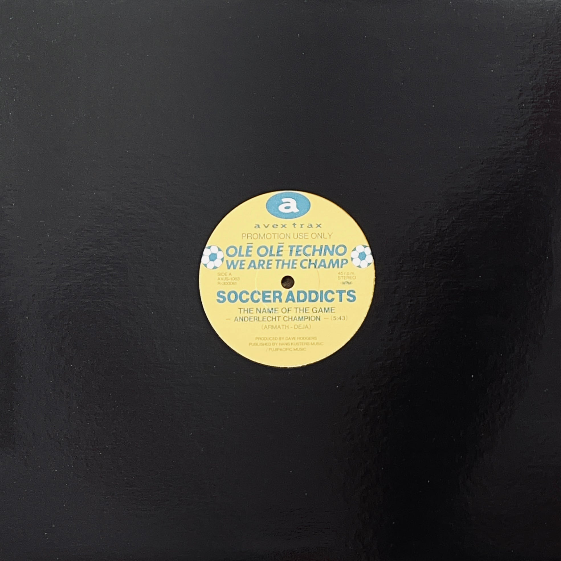 1993?] Various – Olé Olé Techno We Are The Champ [Avex Trax