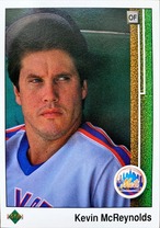 MLBカード 89UPPERDECK Kevin McReynolds #367 METS