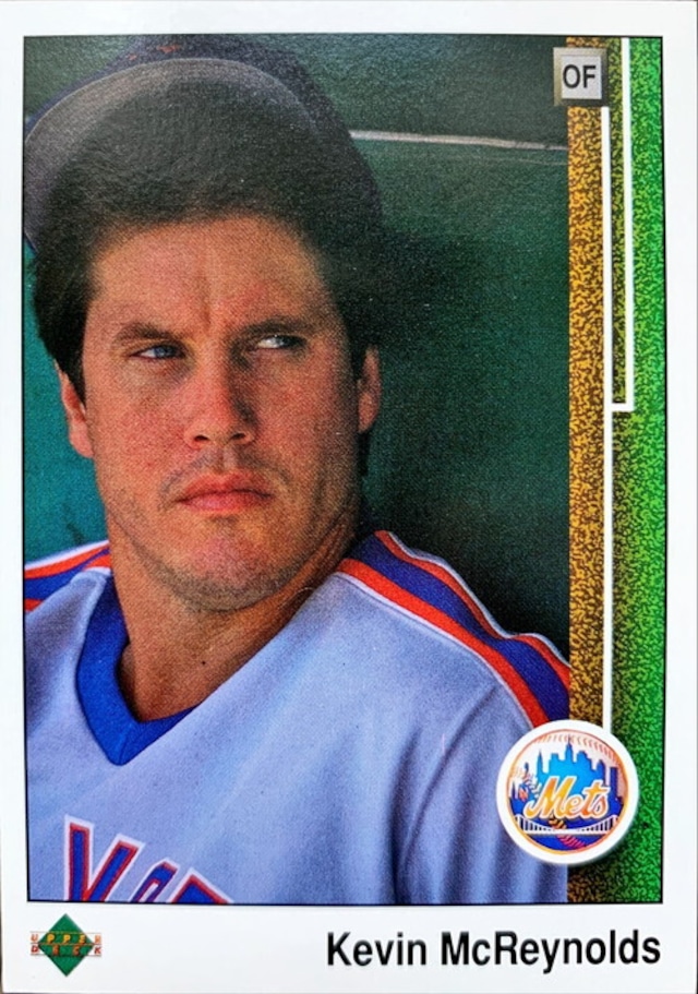 MLBカード 89UPPERDECK Kevin McReynolds #367 METS