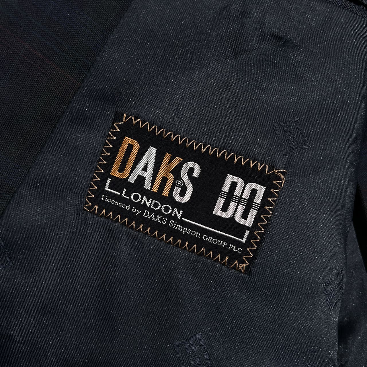 DAKS LONDON ダックス ロンドン チェック柄 ダブル テーラードジャケット 96-84-180/メンズ