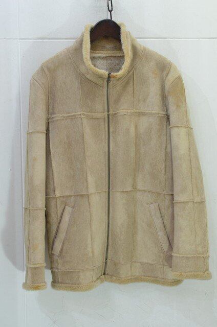 SCOOPMAN フェイクレザームートンジャケット | goodbadstore