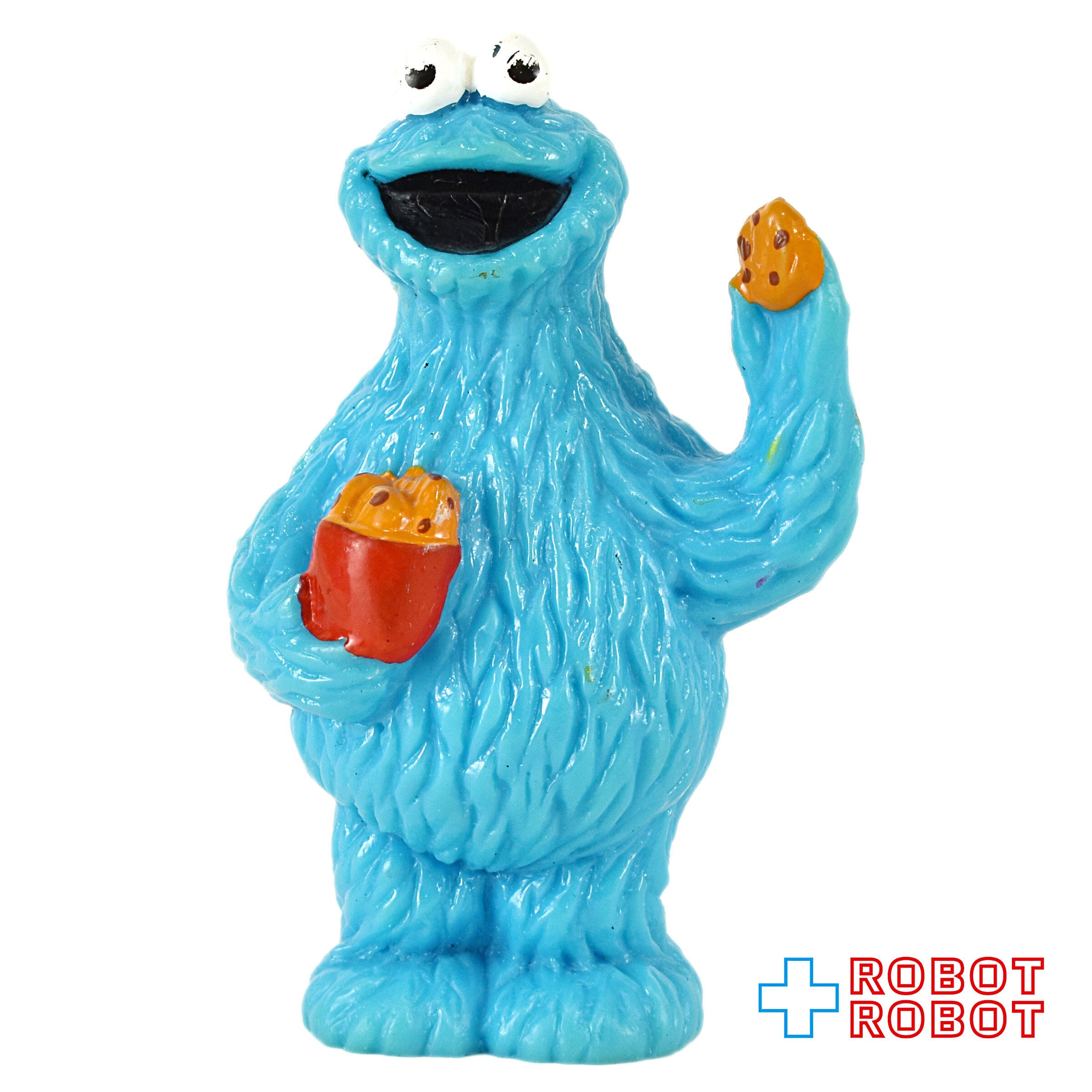 セサミストリート クッキー・モンスター クッキー赤袋 抱え PVC