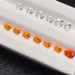マンダリンガーネット オーバル5x3mm, ナミビア産
