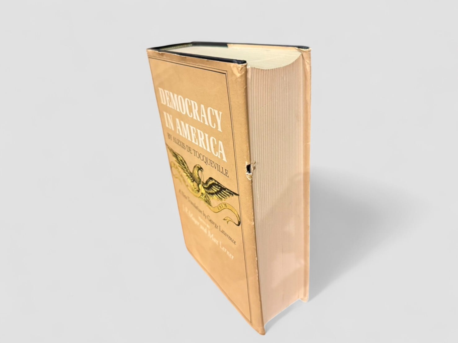 SFF105】【FIRST EDITION】Democracy in America(1966) /Alexis de
