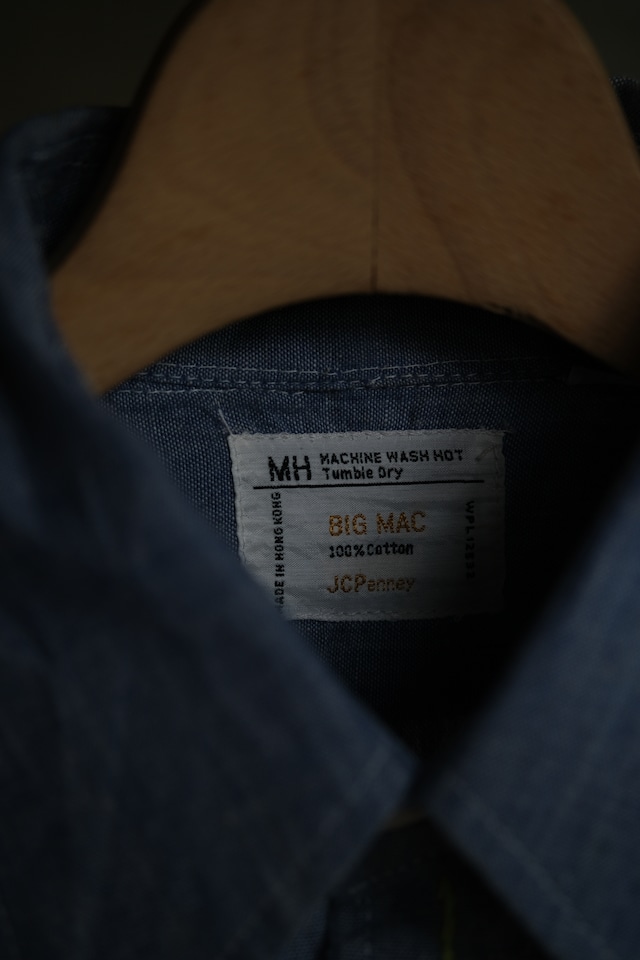 Utah/70's "BIG MAC" chambray shirt