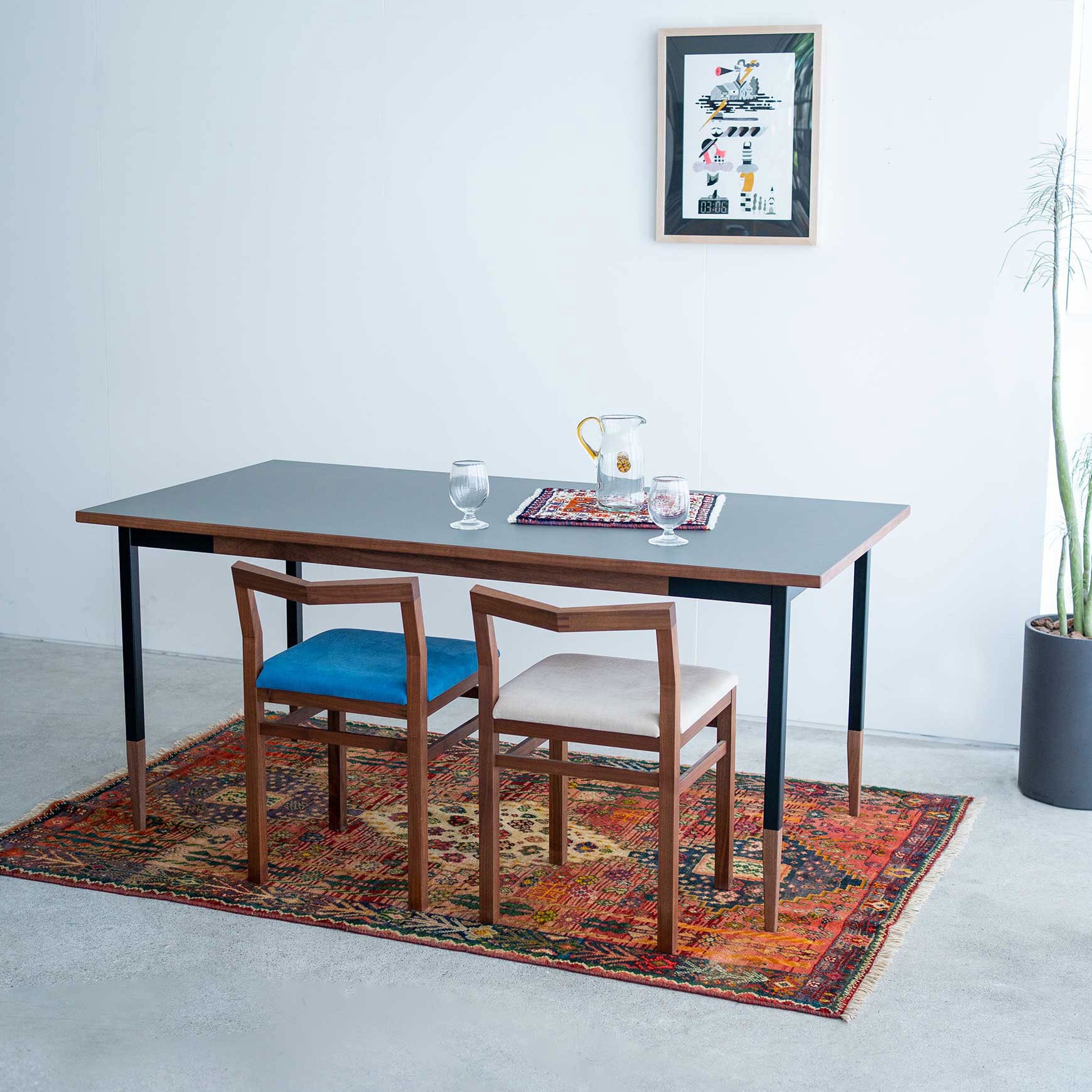 ALTERNATIVE TABLE / メラミン天板ダイニングテーブル / 1800×800mm
