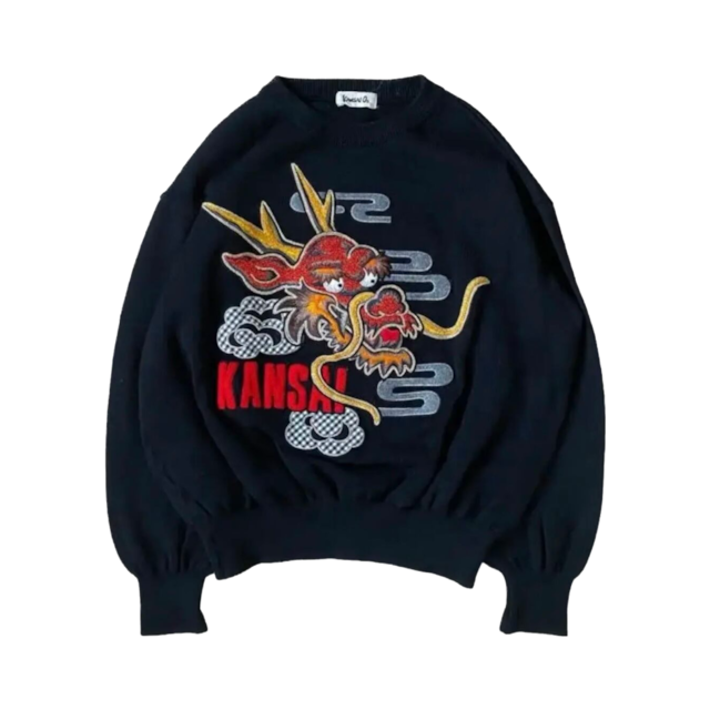 90s KANSAI YAMAMOTO Dragon Knit