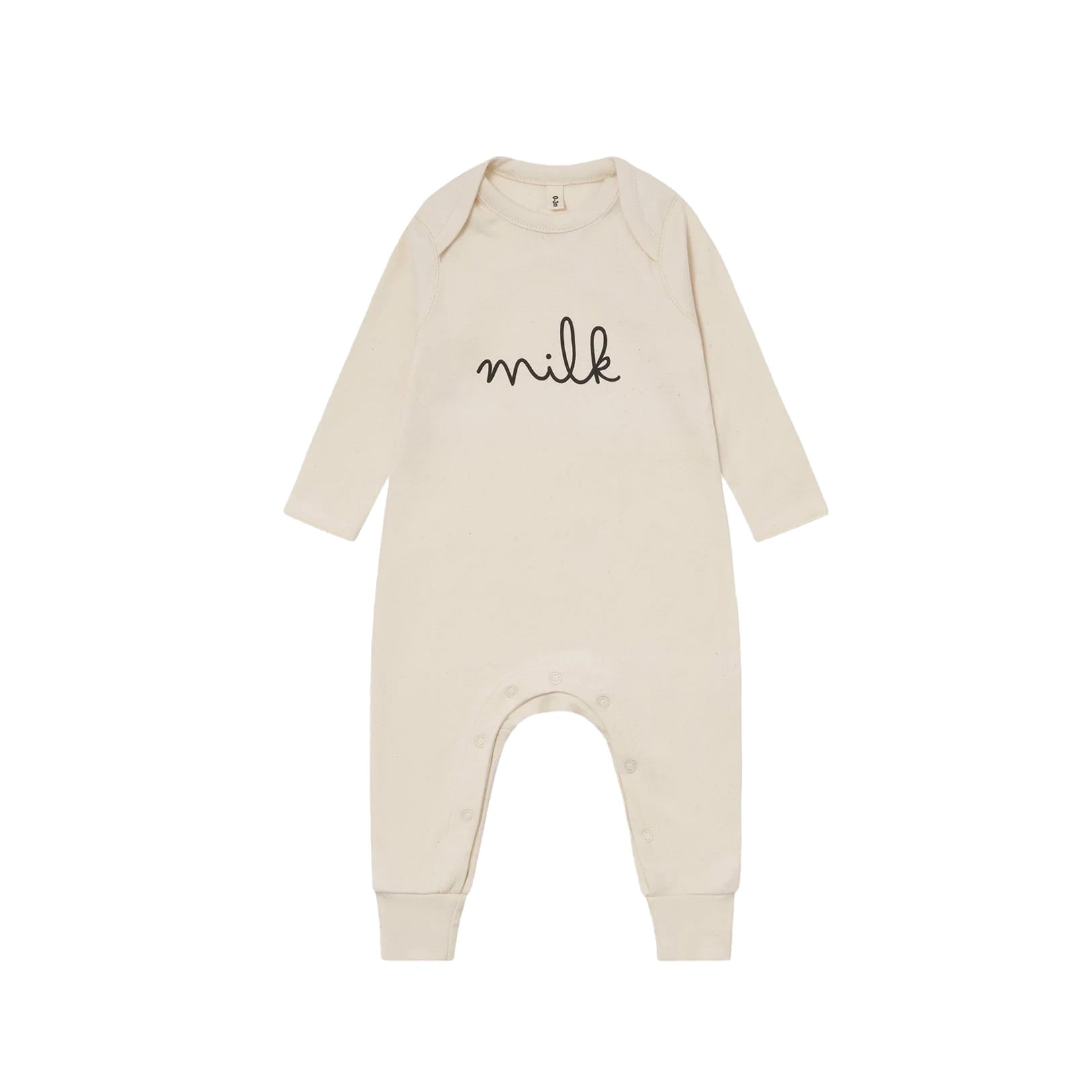organic zoo / Undyed Milk Playsuit / 3-6M・6-12M