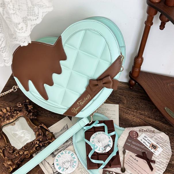 ゆめかわ♡チョコミント2way痛バッグ bag1 | ゆめかわガール
