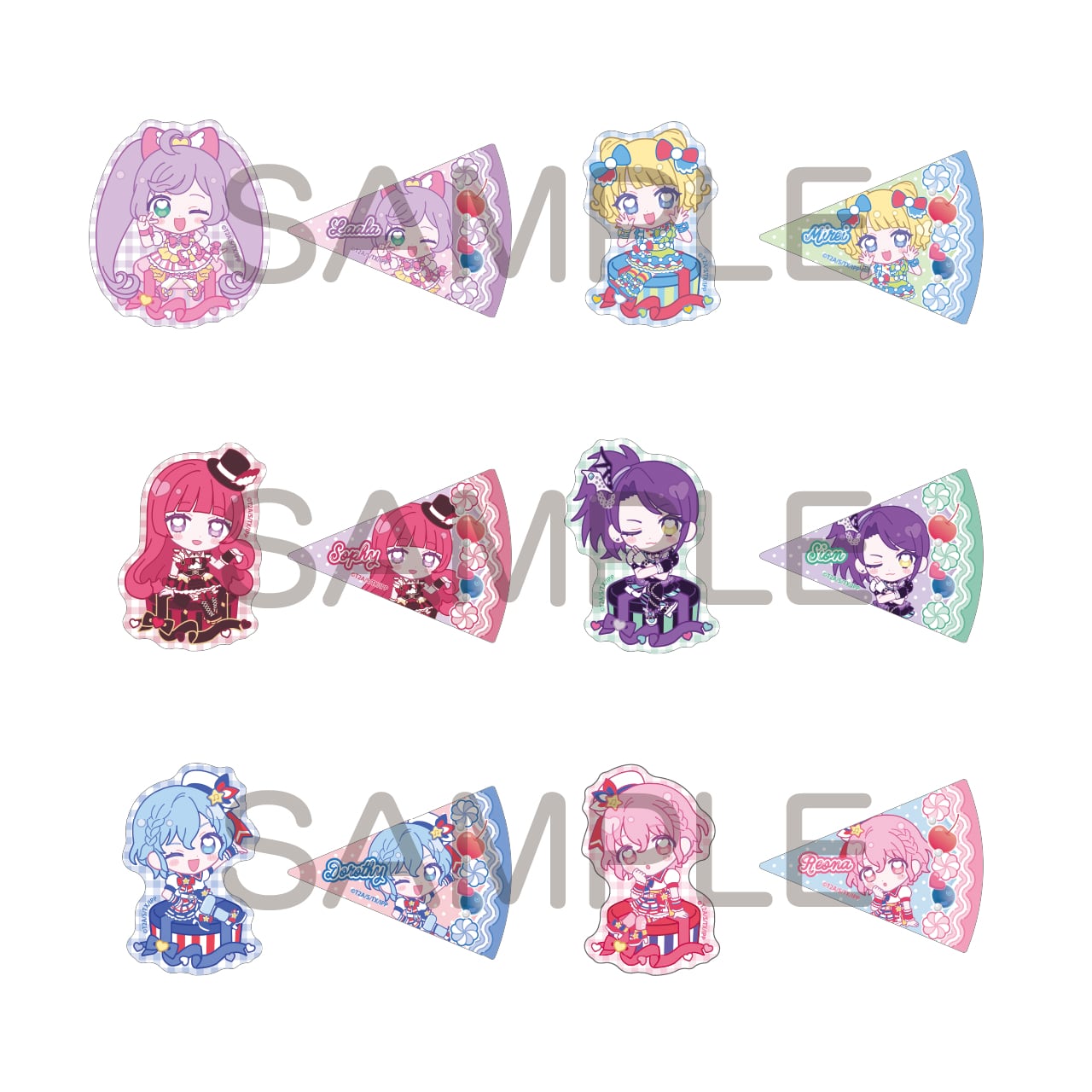 プリパラ きゃらっぴん トレーディングステッカーvol.1 BOX