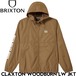 ナイロンジャケット BRIXTON ブリクストン CLAXTON WOODBURN LW JKT 03455 KHAKI 日本代理店正規品L
