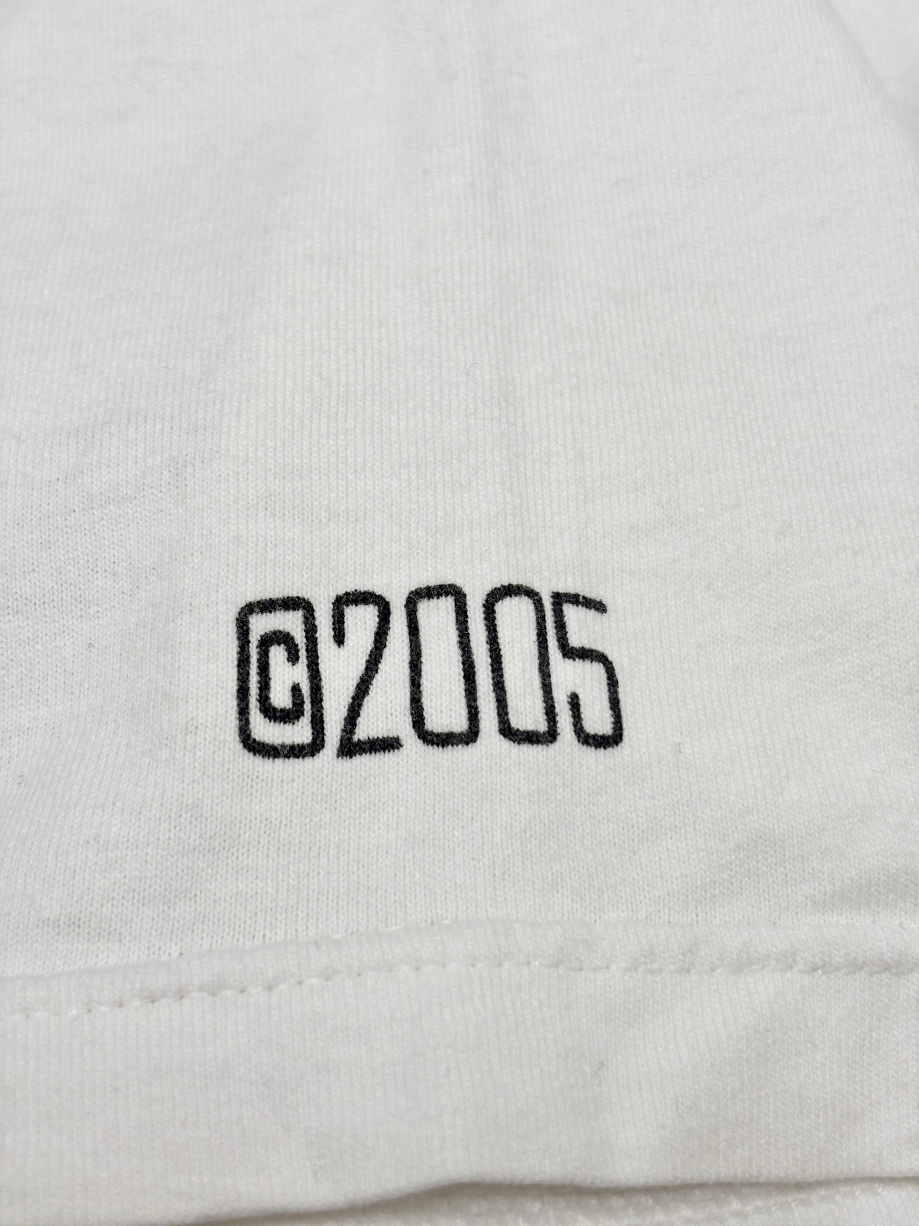 00s OLD STUSSY/25th Anniversary Astronaut Tee/2005年/L/25周年記念T