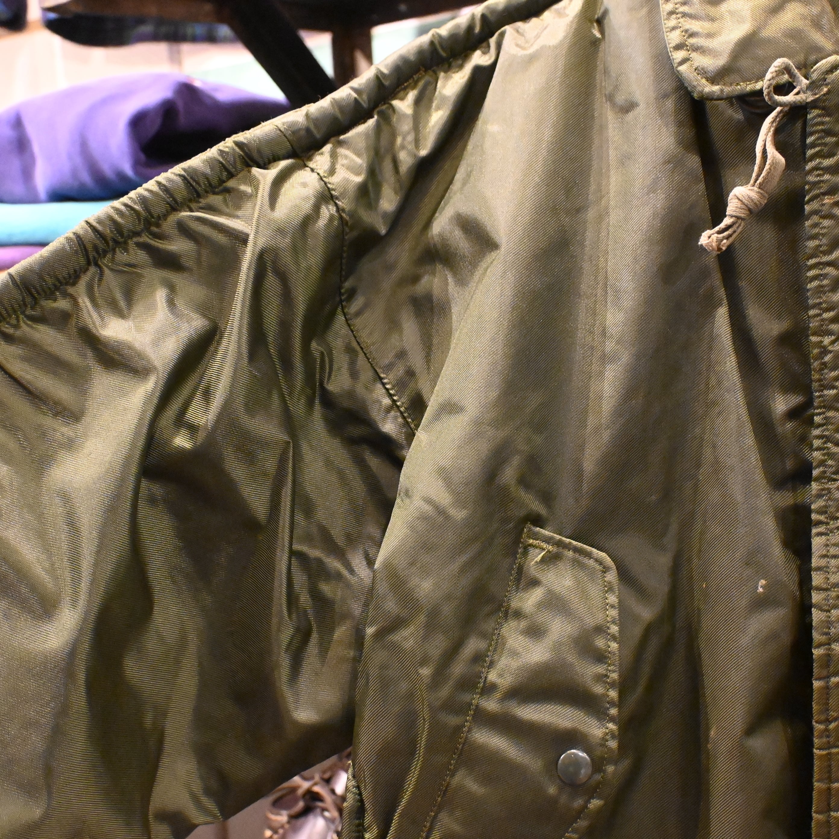 M ] US NAVY 70's A-1 Deck Jacket , OD | 広島古着屋 StokedBase