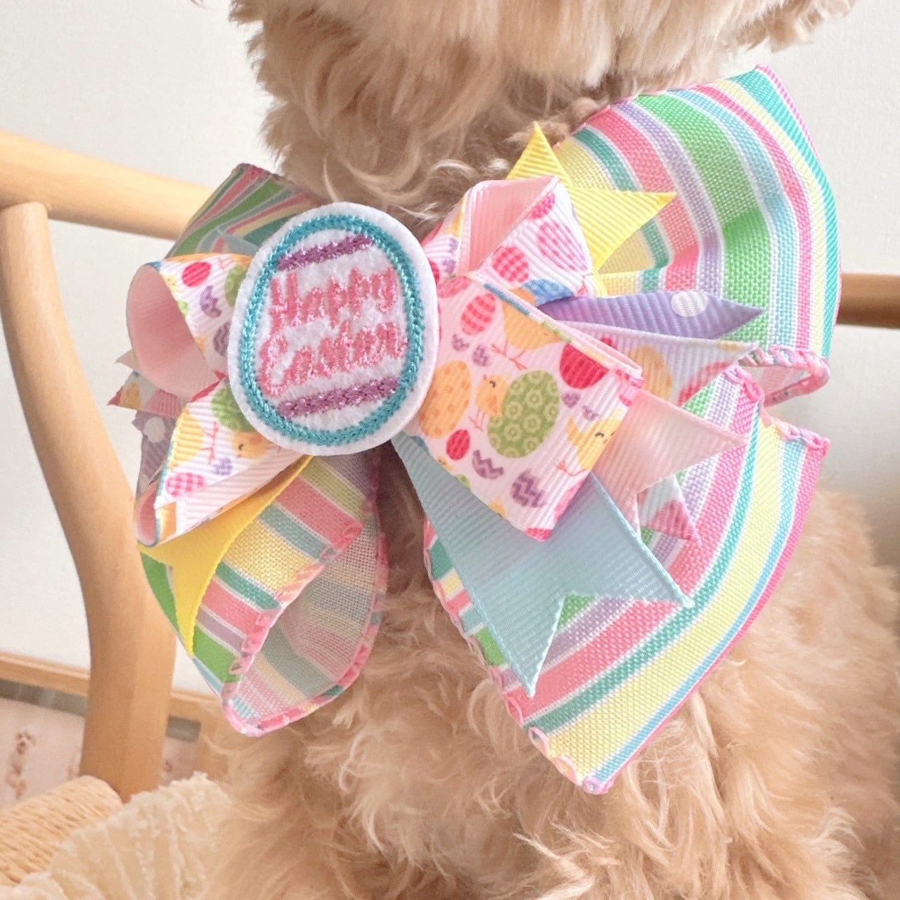 ハッピーイースターリボンネックバンド