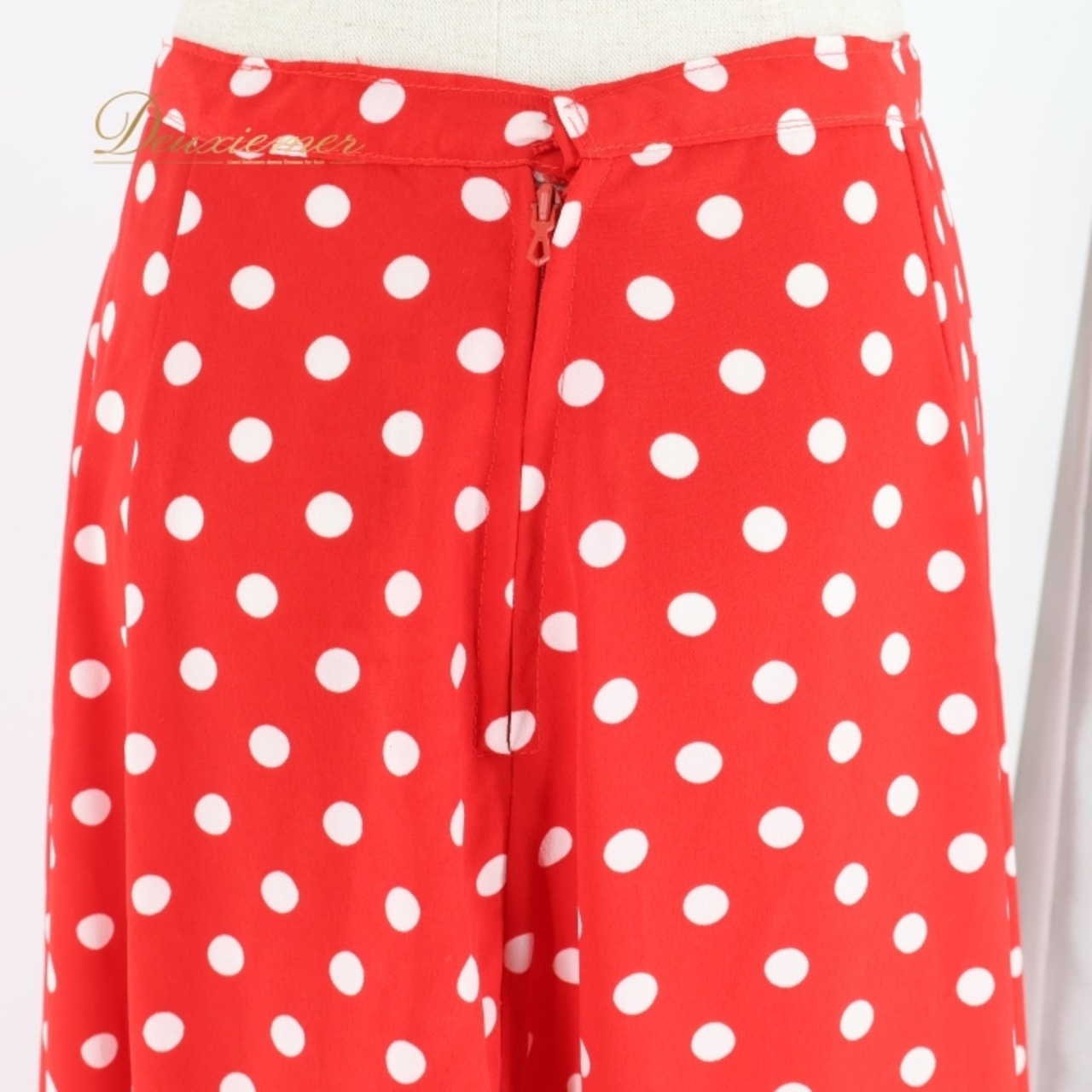 フラメンコ 衣装 ファルダ スカート 赤 水玉 白 ホワイト ボランテ フリル レッスン レトロ レッド系 ホワイト系 フレア スカート ダンス 衣装 レトロスタイル パーティ ファッション レディース フリル付き おしゃれ かわいい