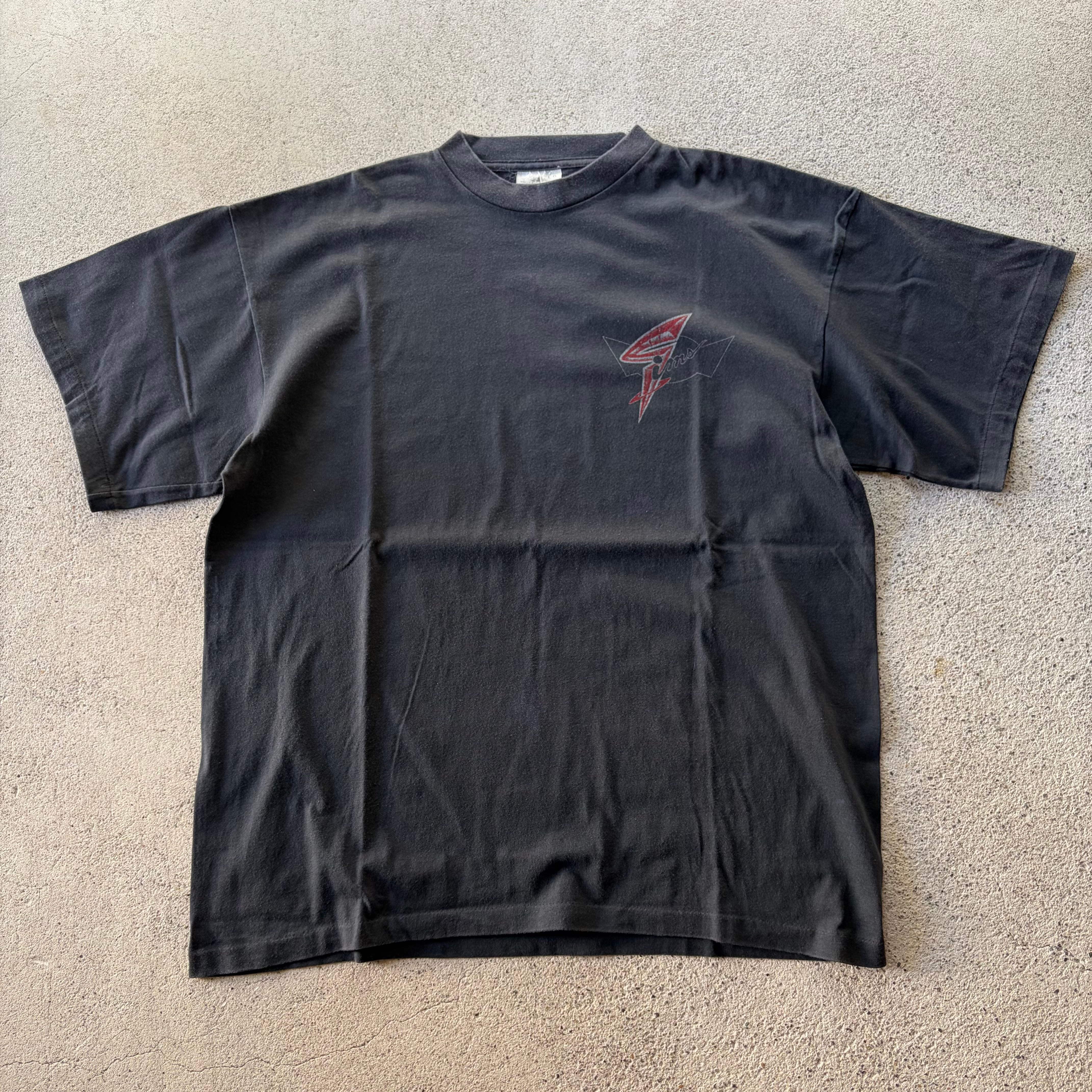 90s USA製 “ LARRY LABONTE ” EARTH WARRIOR PRINT TEE OLD VINTAGE