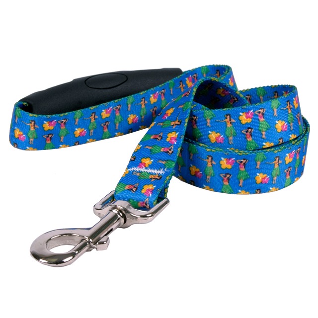 Hula Girl　首輪＋リードセット Lサイズ - Yellow Dog Design