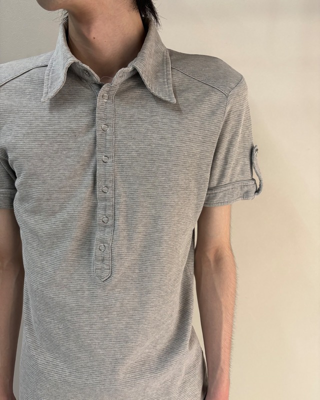 【5351 Pour Les Hommes】snap polo shirt