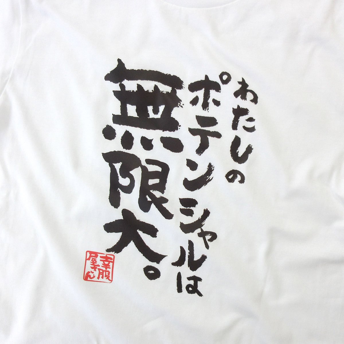 わたしのポテンシャルは無限大。 合格祈願 Tシャツ ka500-23 受験 資格 試合 スポーツ 願掛け お守り