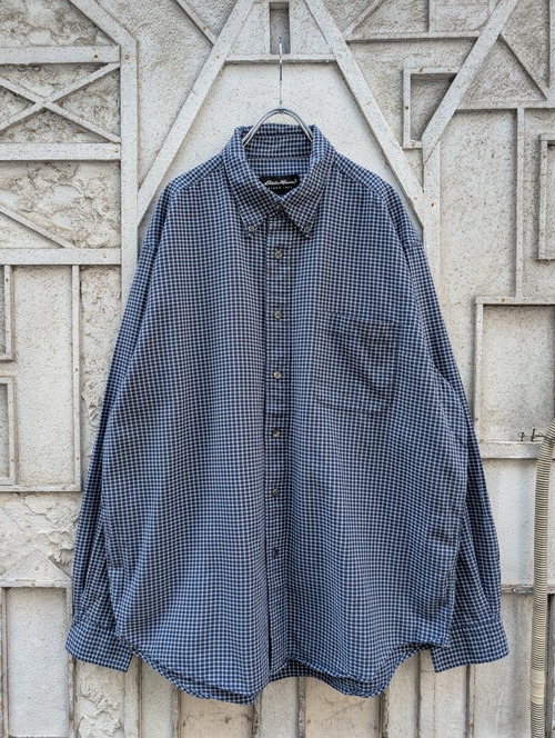 "EDDIE BAUER" check shirt