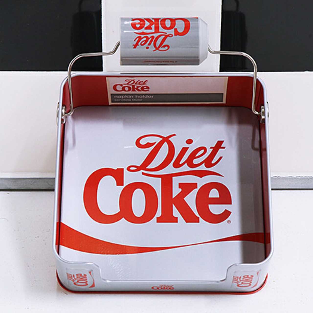 ティン ナプキン ディスペンサー ホルダー DIET COKE