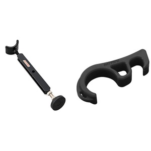 【新着特価】デイトナ(Daytona) バイク用 メンテナンススタンド リア用 レブル250/500/1100対応 有効長260-370mm イージーリフトアップスタンド ラウンドタイプ 32722 &フロントブレーキロック(ブラック)
