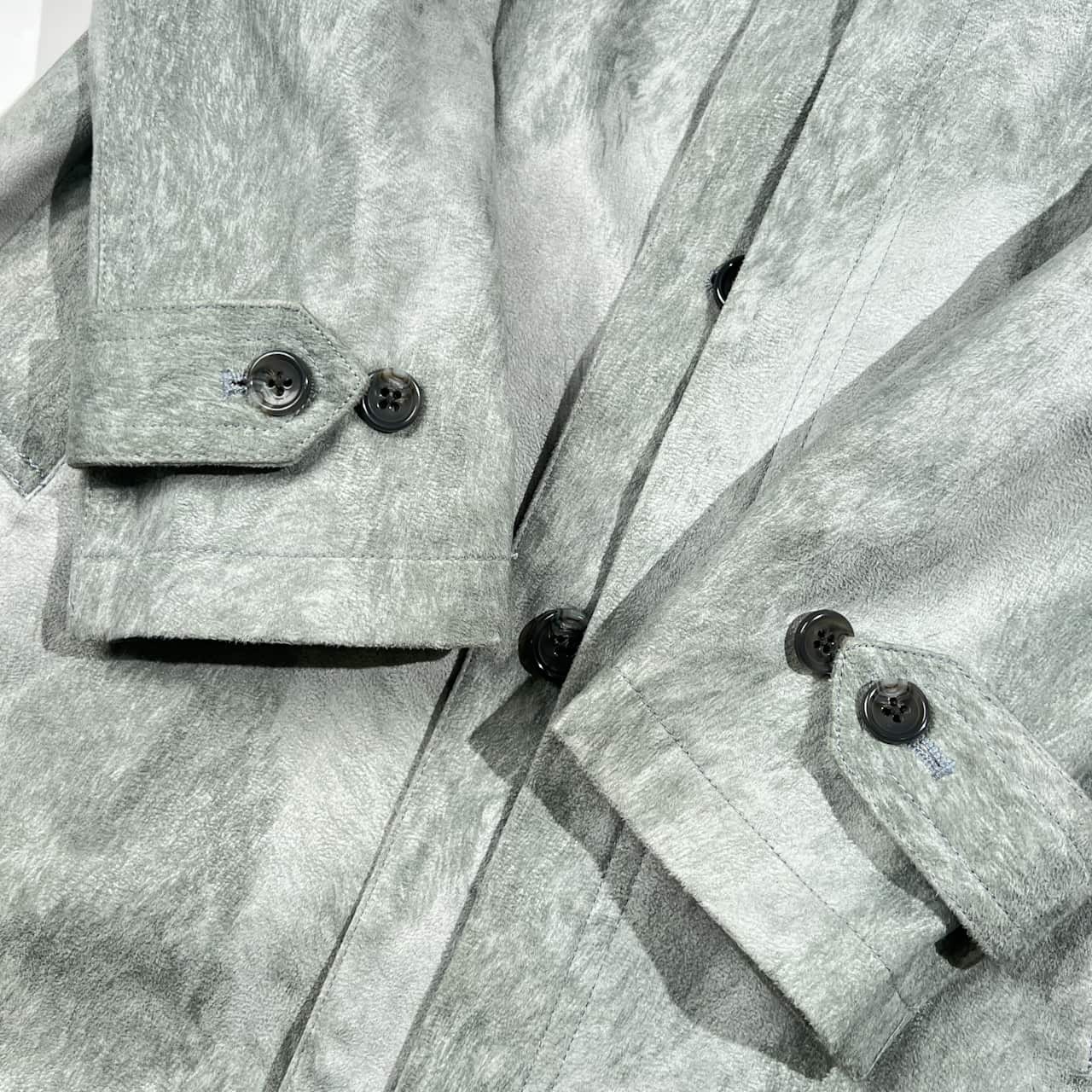 TORNADO MART トルネードマート スエード風生地 デザイン コート ジャケット  L/グレー系 メンズ