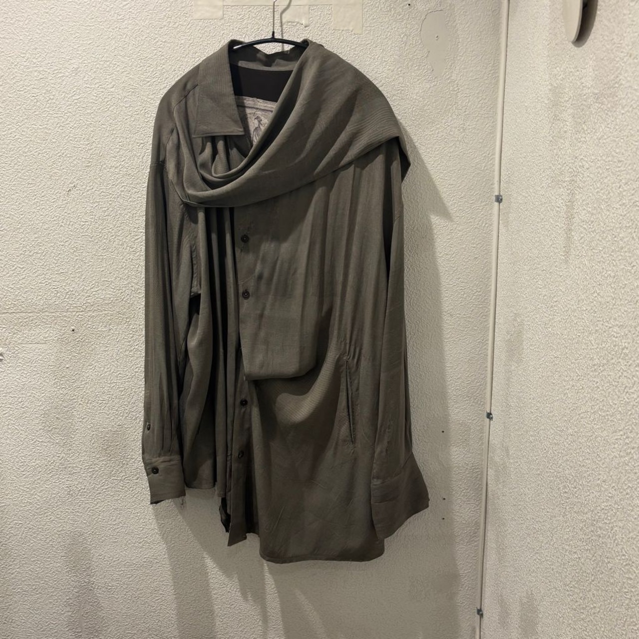 ZIGGY CHEN ジギーチェン 24SS DECONSTRUCTED LONG SHIRT 長袖シャツ 