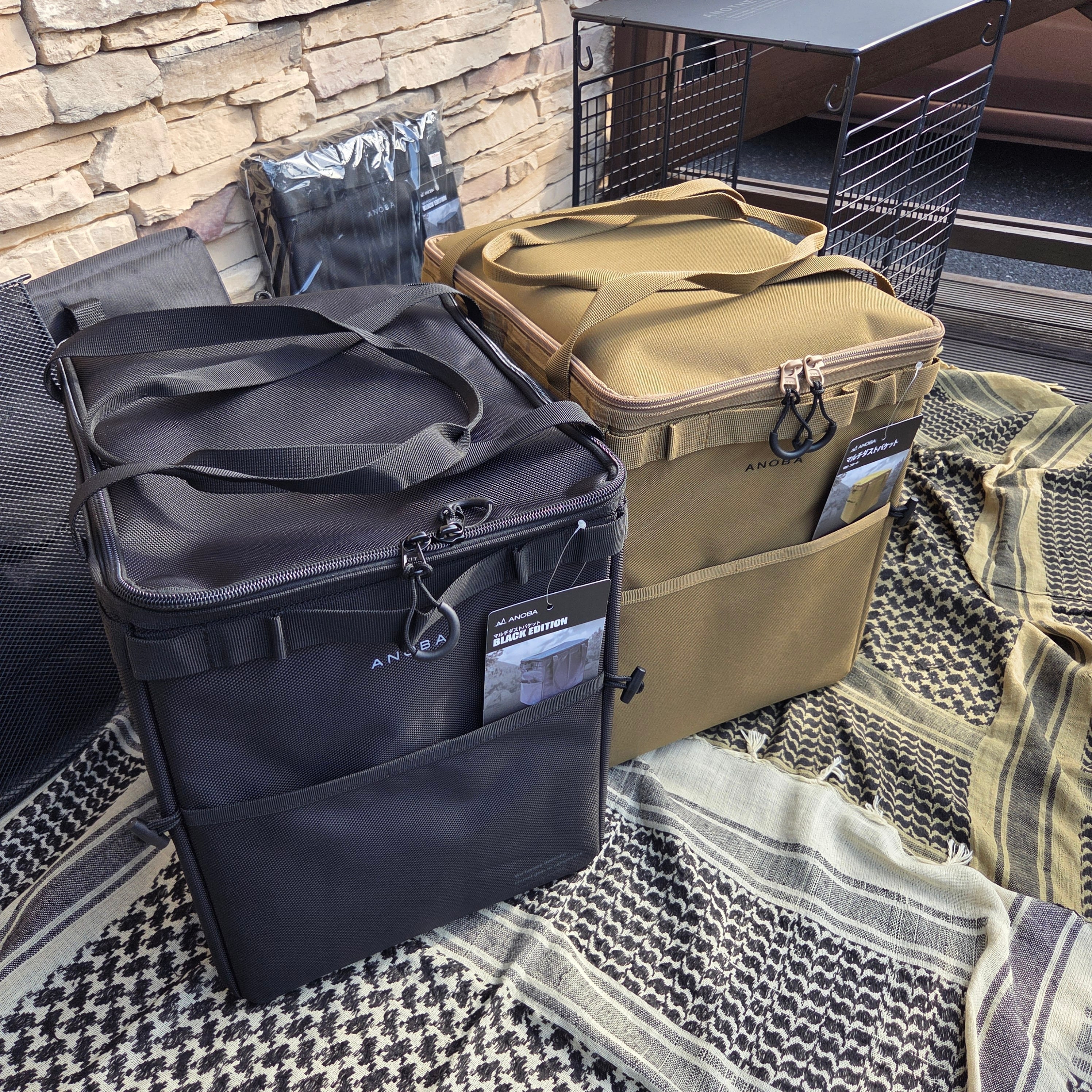 ANOBA アノバ】BLACK EDITION マルチダストバケット〈 商品番号: AN118