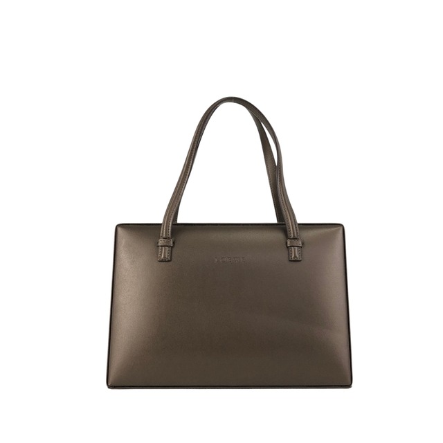 LOEWE ロエベ トートバッグ ブラウン ロゴ レザー vintage ヴィンテージ オールド 2jjh62