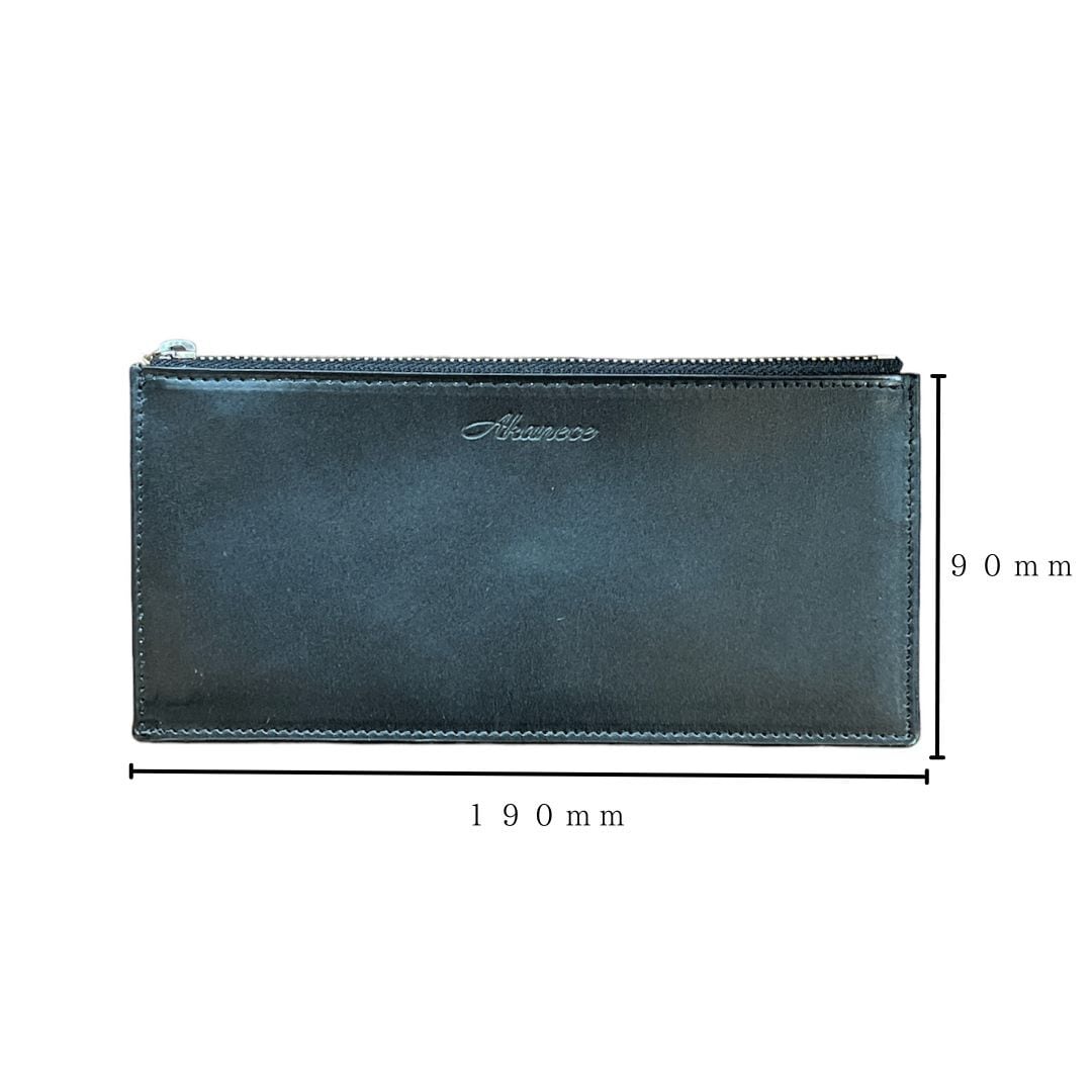 栃木レザー】本革 ロング フラグメントケース〈Leather Long Fragment
