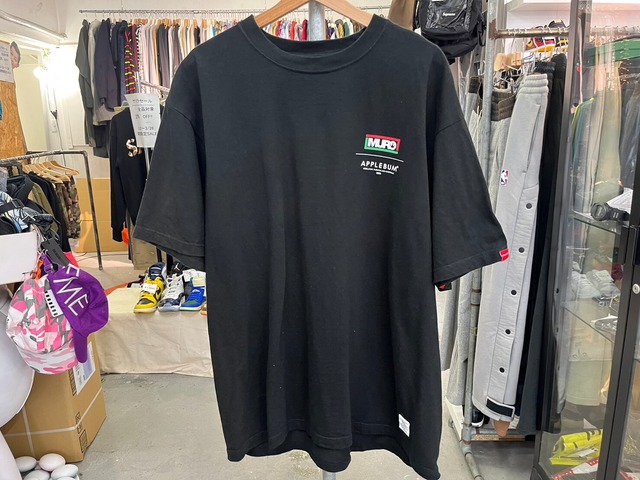 APPLEBUM × MURO OBI TEXTILE TEE BLACK XL 72407