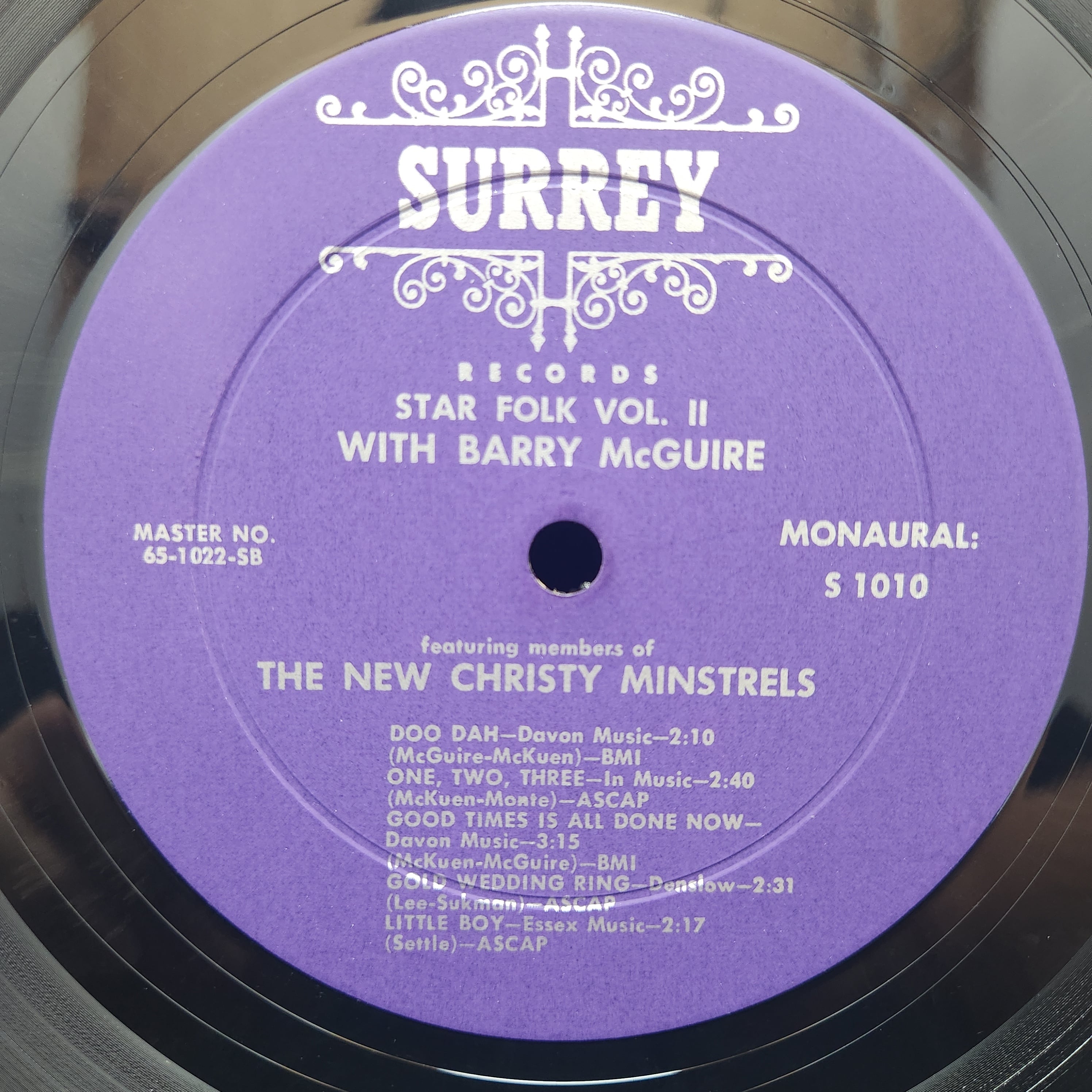 Barry McGuire / Star Folk Vol. 2 [SS-1010] - 画像3