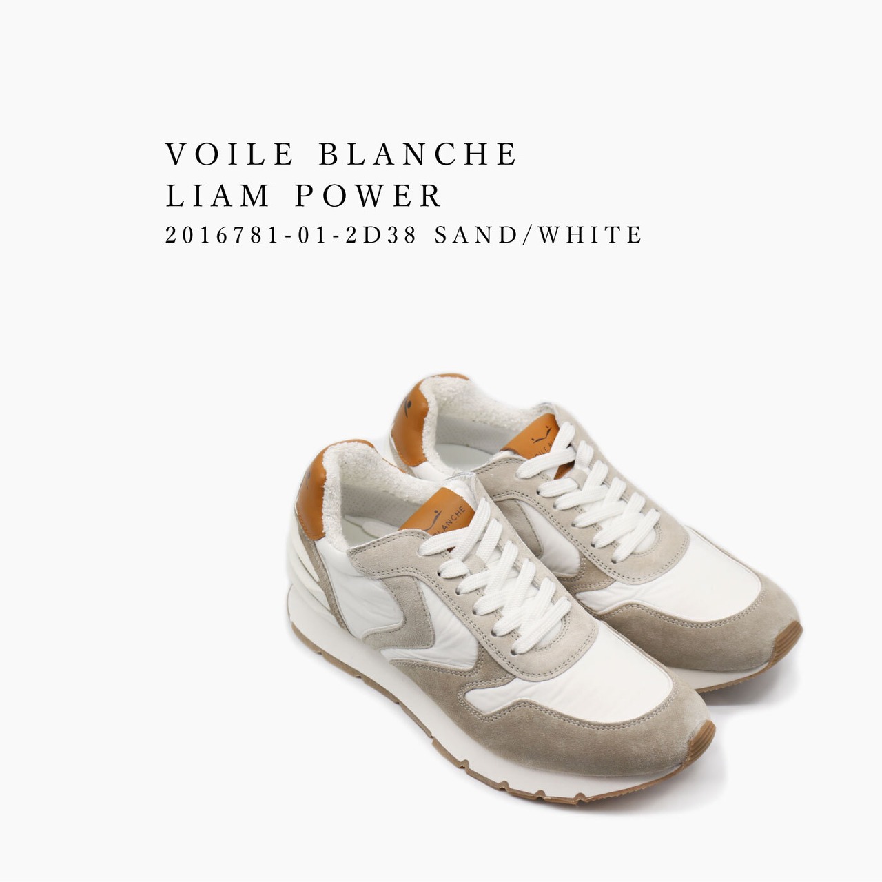 VOILE BLANCHE LIAM POWER SAND/WHITE 2016781-01-2D38