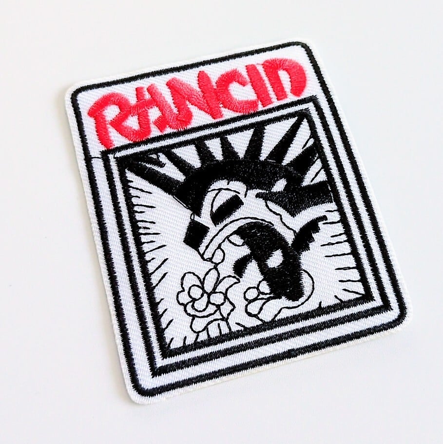 送料無料！ ☆刺繍アイロンワッペン☆【 Rancid ( ランシド