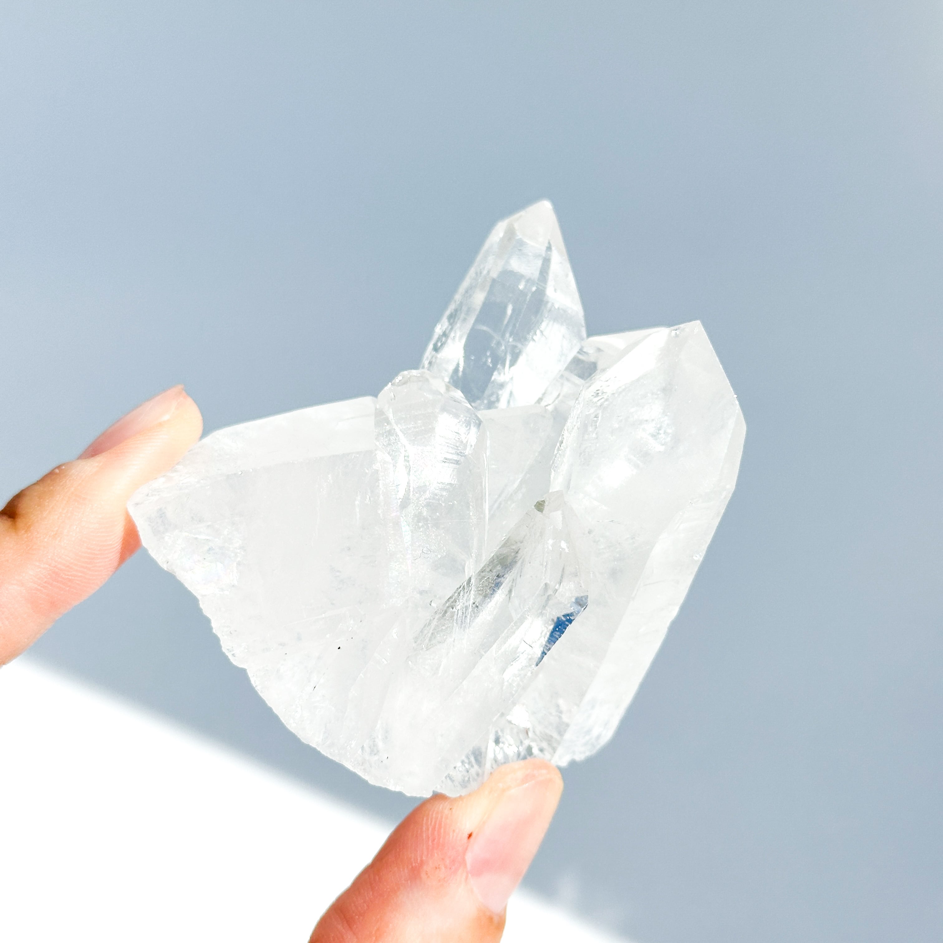 虹◎トマスゴンザカ産水晶クリアクォーツ クラスター02◇ Clear Quartz