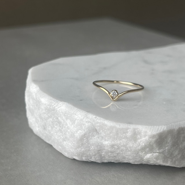 14kgf / chevron zirconia ring