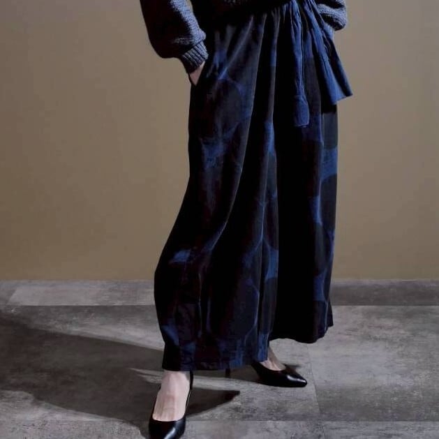 ★コーデュロイバルーンパンツ(ネイビー)