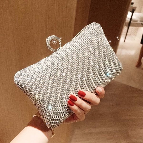 パーティーバッグ 手持ちショルダークラッチバッグ チェーンバッグ