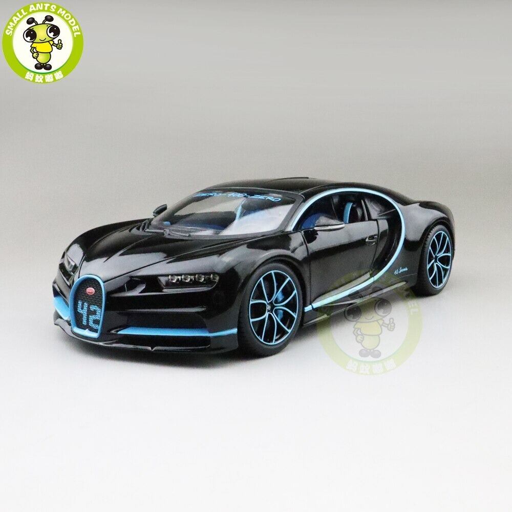 1/18 ブガッティ シロン Bugatti Chiron Bburago 11040 黒 ブラック 青