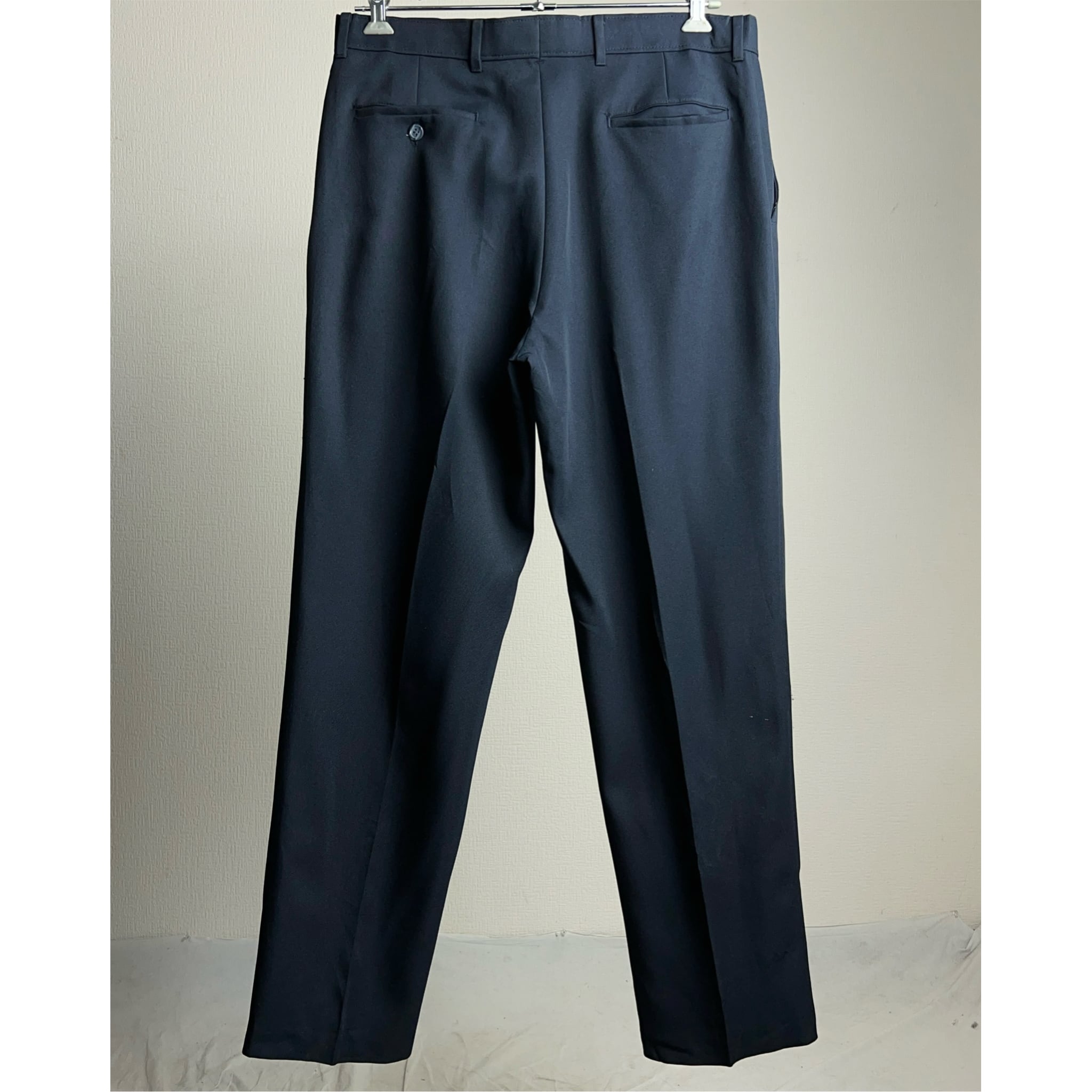 80's~90's LEVI’S ACTION SLACKS Navy USA製 W36 L31 80年代 90年代 リーバイス アクションスラックス  ネイビー【1000A1163】