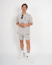 【#Re:room】SHEER SLUB KNIT SHORTS［REP327］