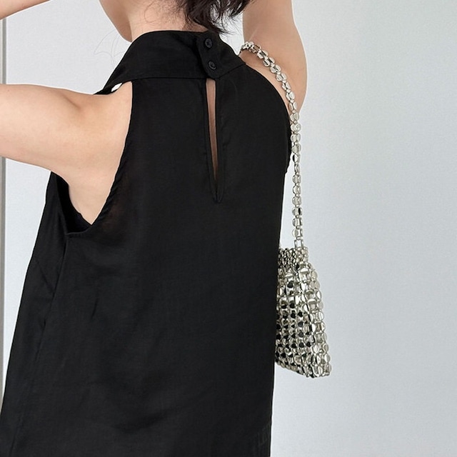 v-neck halter neck shirt 10944